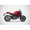 ZARD Slip-on Exhaust for Ducati Monster 821 ZARD Slip-on Exhaust for Ducati Monster 821