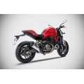 ZARD Slip-on Exhaust for Ducati Monster 821 ZARD Slip-on Exhaust for Ducati Monster 821