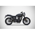 ZARD Stainless Slip-ons for Triumph Street Twin ZARD Stainless Slip-ons for Triumph Street Twin