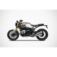ZARD NEW Full Titanium 2-1-2 Racing (Stacked Mufflers) Exhaust for the BMW R NineT