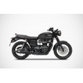 ZARD BOTTLE Dual Slip ons for the Bonneville T120 / T100 (2016+) ZARD BOTTLE Dual Slip ons for the Bonneville T120 / T100 (2016+)