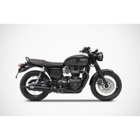 ZARD BOTTLE Dual Slip ons for the Bonneville T120 / T100 (2016+) ZARD BOTTLE Dual Slip ons for the Bonneville T120 / T100 (2016+)