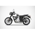ZARD 2-2 Exhaust System for the Bonneville T-120 (2016+) - KEEPS OE CAT ZARD 2-2 Exhaust System for the Bonneville T-120 (2016+) - KEEPS OE CAT