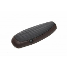 ZARD Slim Seat Essential 'DOUBLE STITCH' for Triumph Thruxton  Bonneville  Street Twin  and Scrambler