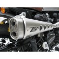 ZARD Short High Mount Exhaust for Triumph Scrambler