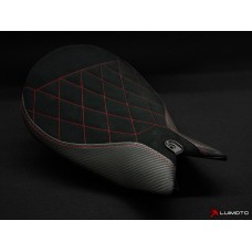 LUIMOTO Diamond Edition Rider -Standard Seat- Cover for the DUCATI 1199 PANIGALE