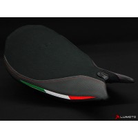 LUIMOTO Team Italia Rider - Standard Seat - Cover for the DUCATI 1199 PANIGALE LUIMOTO Team Italia Rider - Standard Seat - Cover for the DUCATI 1199 PANIGALE