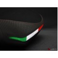 LUIMOTO Team Italia Seat cover for DP Comfort Seat for the DUCATI PANIGALE 1199 LUIMOTO Team Italia Seat cover for DP Comfort Seat for the DUCATI PANIGALE 1199