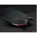 LUIMOTO Team Italia Seat cover for DP Comfort Seat for the DUCATI PANIGALE 1199 LUIMOTO Team Italia Seat cover for DP Comfort Seat for the DUCATI PANIGALE 1199