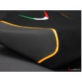 LUIMOTO TEAM ITALIA Rider Seat Covers for the Aprilia TUONO V4 (11-21)
