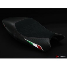 LUIMOTO (Diamond Edition) Rider Seat Cover for the DUCATI MONSTER 1100 / 796 / 795 / 696