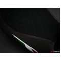 LUIMOTO Team Italia Rider Seat Cover for the DUCATI MONSTER 1100 / 796 / 795 / 696 LUIMOTO Team Italia Rider Seat Cover for the DUCATI MONSTER 1100 / 796 / 795 / 696