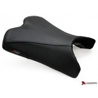 LUIMOTO (Baseline) Rider Seat Covers for the YAMAHA FZ6R (09-17)