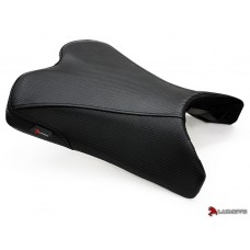 LUIMOTO (Baseline) Rider Seat Covers for the YAMAHA FZ6R (09-17)