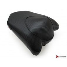 LUIMOTO (Baseline) Passenger Seat Covers for the YAMAHA FZ6R (09-17)