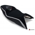LUIMOTO Team Italia Rider Seat Covers for the Aprilia SHIVER 750 (06-09) LUIMOTO Team Italia Rider Seat Covers for the Aprilia SHIVER 750 (06-09)