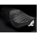 LUIMOTO (Sport Cruiser) Rider Seat Cover for the SUZUKI BOULEVARD M109R (2006+) LUIMOTO (Sport Cruiser) Rider Seat Cover for the SUZUKI BOULEVARD M109R (2006+)