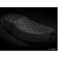 LUIMOTO ( Vintage) Rider Seat Covers for the Triumph THRUXTON (04-15) LUIMOTO ( Vintage) Rider Seat Covers for the Triumph THRUXTON (04-15)