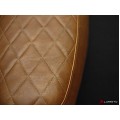 LUIMOTO ( Vintage) Rider Seat Covers for the Triumph THRUXTON (04-15) LUIMOTO ( Vintage) Rider Seat Covers for the Triumph THRUXTON (04-15)