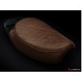 LUIMOTO (Solo Seat) Vintage Rider Seat Covers for the Triumph Scrambler (06+) and Bonneville (00-15) LUIMOTO (Solo Seat) Vintage Rider Seat Covers for the Triumph Scrambler (06+) and Bonneville (00-15)