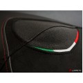 LUIMOTO (Team Italia ) Rider Seat Cover for the MV AGUSTA BRUTALE 675 800 (12-15)