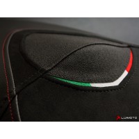 LUIMOTO (Team Italia ) Rider Seat Cover for the MV AGUSTA BRUTALE 675 800 (12-15) LUIMOTO (Team Italia ) Rider Seat Cover for the MV AGUSTA BRUTALE 675 800 (12-15)