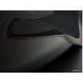 LUIMOTO (Team Italia ) Rider Seat Cover for the MV AGUSTA BRUTALE 675 800 (12-15)
