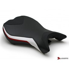 LUIMOTO (Sport) Rider Seat Covers for the Triumph DAYTONA 765 / 675 (13-18) & STREET TRIPLE Rx (15-16)