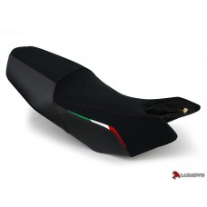 LUIMOTO Team Italia Seat Covers for the DUCATI Hypermotard 1100 /796 (07-12) - Fits Comfort seat