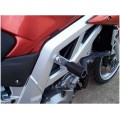 R&G Racing Classic Style Frame Sliders for Suzuki SV1000 '03-'05 - Silver Mounting Blocks