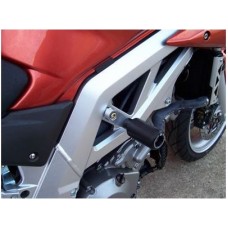 R&G Racing Classic Style Frame Sliders for Suzuki SV1000 '03-'05 - Silver Mounting Blocks