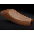 LUIMOTO (Sixty 8 | Vintage | Diamond Stitching ) Seat Cover for the Triumph Thruxton Bonneville and Scrambler