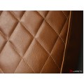 LUIMOTO (Sixty 8 | Vintage | Diamond Stitching ) Seat Cover for the Triumph Thruxton Bonneville and Scrambler