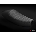 LUIMOTO (Sixty 8 | Vintage | Ribbed Stitching ) Seat Cover for the Triumph Thruxton Bonneville and Scrambler
