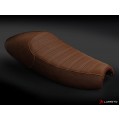 LUIMOTO (Sixty 8 | Vintage | Ribbed Stitching ) Seat Cover for the Triumph Thruxton Bonneville and Scrambler