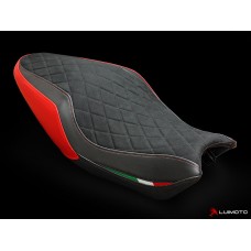 LUIMOTO (Diamond Edition) Rider Seat Cover for the DUCATI MONSTER 1200/821