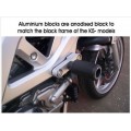 R&G Racing Classic Style Frame Sliders for Suzuki SV650 Bikini & Unfaired only '05-'07