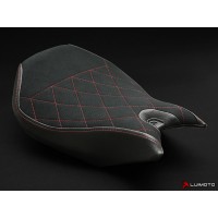 LUIMOTO Diamond Edition Rider Seat Cover for the DUCATI PANIGALE 1299 / 959 / 2015+ 1199R / 899