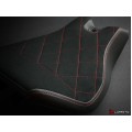 LUIMOTO Diamond Edition Rider Seat Cover for the DUCATI PANIGALE 1299 / 959 / 2015+ 1199R / 899