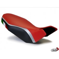 LUIMOTO (Team Italia) Seat Cover for the DUCATI Hypermotard 1100 /796 (07-12)