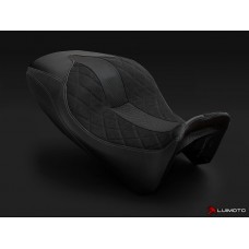 LUIMOTO (Diamond Edition) Rider Seat Cover for the DUCATI DIAVEL (15-18)