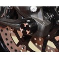 DBK Special Parts (Ducabike) Tri Blade Front Axle Slider for Ducati's with Smaller Axle DBK Special Parts (Ducabike) Tri Blade Front Axle Slider for Ducati's with Smaller Axle