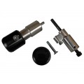 WOODCRAFT Kawasaki Ninja 650R (09-11) Frame Slider Base Kit (pucks sold separately)