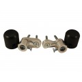 WOODCRAFT Kawasaki Ninja 650 (12-16) Frame Slider Base Kit (pucks sold separately) WOODCRAFT Kawasaki Ninja 650 (12-16) Frame Slider Base Kit (pucks sold separately)