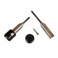 WOODCRAFT Suzuki SV650 2017+ Frame Slider Base Kit (pucks sold separately)