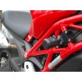 WOODCRAFT Ducati Monster 696 / 796/ 1100 Frame Slider kit (pucks sold seperately)