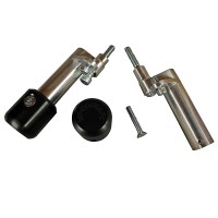 WOODCRAFT Aprilia RSV / RSVR (04-09) Tuono (06-09) Frame Slider Base Kit ( pucks sold separately) WOODCRAFT Aprilia RSV / RSVR (04-09) Tuono (06-09) Frame Slider Base Kit ( pucks sold separately)