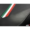 LUIMOTO (Team Italia) Rider Seat Cover for the DUCATI MULTISTRADA 1100 / 1000 / 620 (03-09)