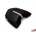 LUIMOTO (Team Italia) Passenger Seat Cover for the DUCATI MULTISTRADA 1100 / 1000 / 620 (03-09)