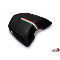 LUIMOTO (Team Italia) Passenger Seat Cover for the DUCATI MULTISTRADA 1100 / 1000 / 620 (03-09)